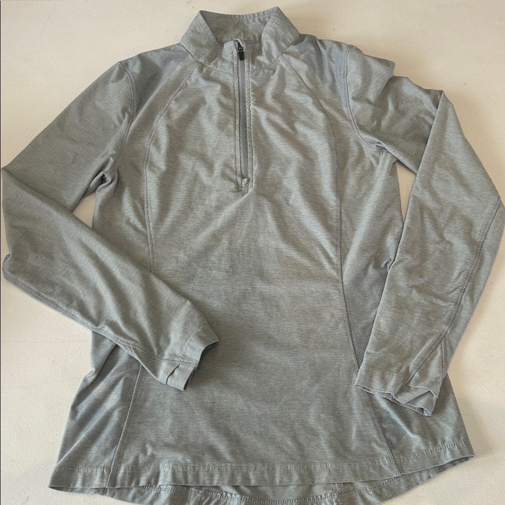 Etonic Half Zip Long‎ Sleeve Activewear Top With Thumbhole Size XS
